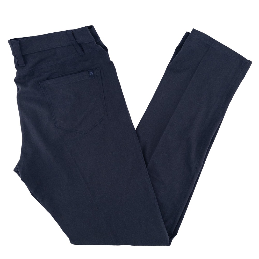 tasc Performance‎ Mens 34x34 Motion Pants Tailored Fit Navy Blue Bamboo Chino